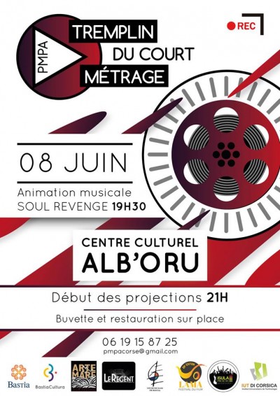 Tremplin du Court-Métrage - PMPA - Centre culturel Alb'Oru - Bastia