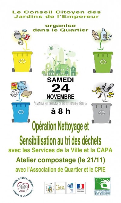 Atelier compostage - Semaine européenne de la réduction des déchets - Ajaccio