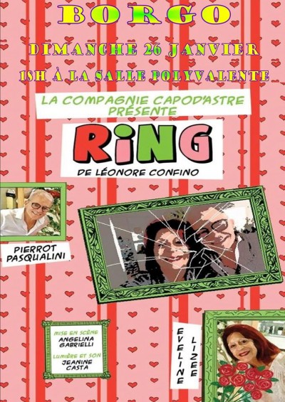Ring - Leonore Confino - Salle Polyvalente - Borgo - Annulé
