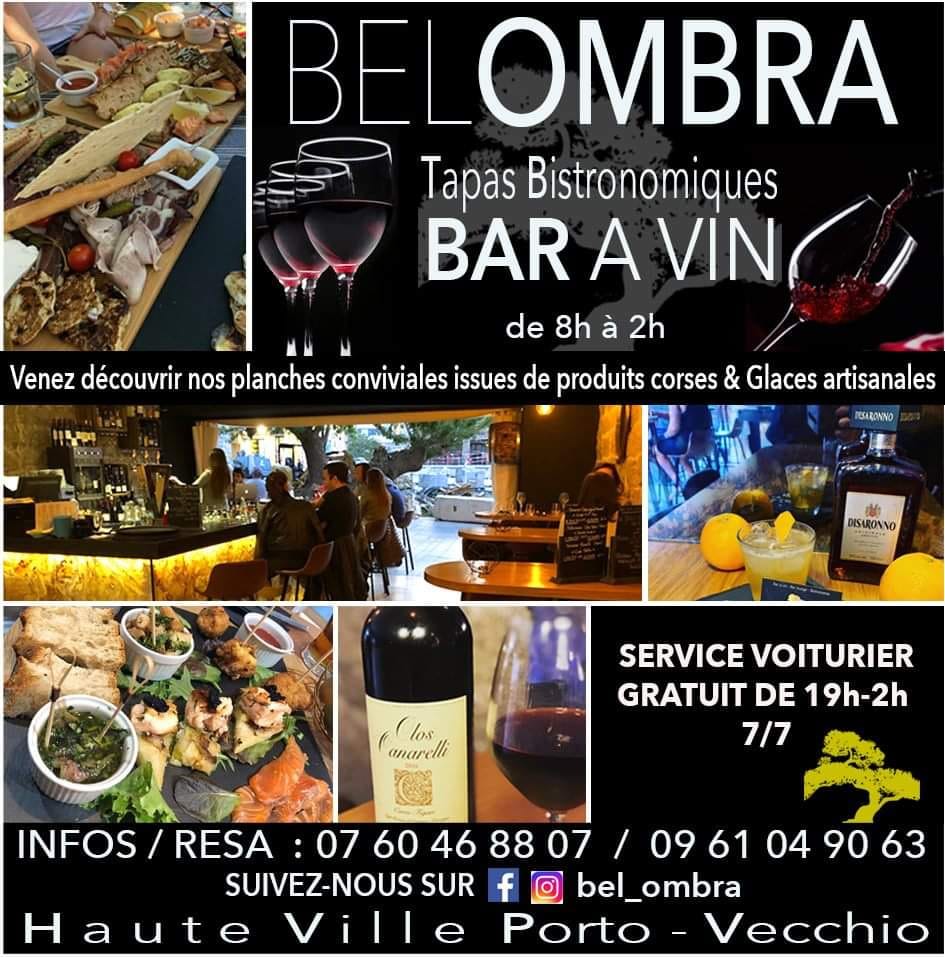 Bel Ombra Bar Tapas Dj Live Porto Vecchio