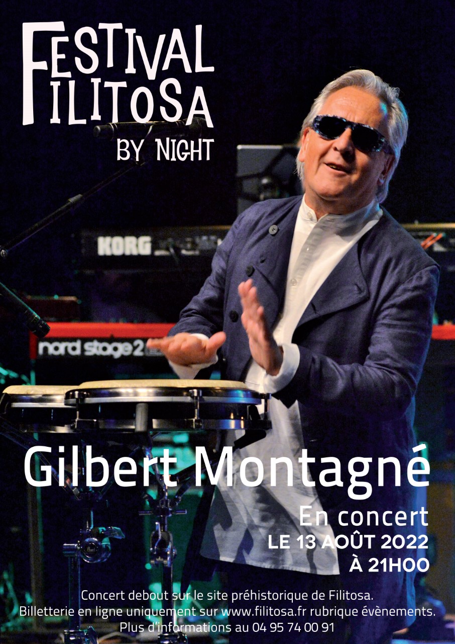 Gilbert Montagné Filitosa by Night Festival 2022 Filitosa