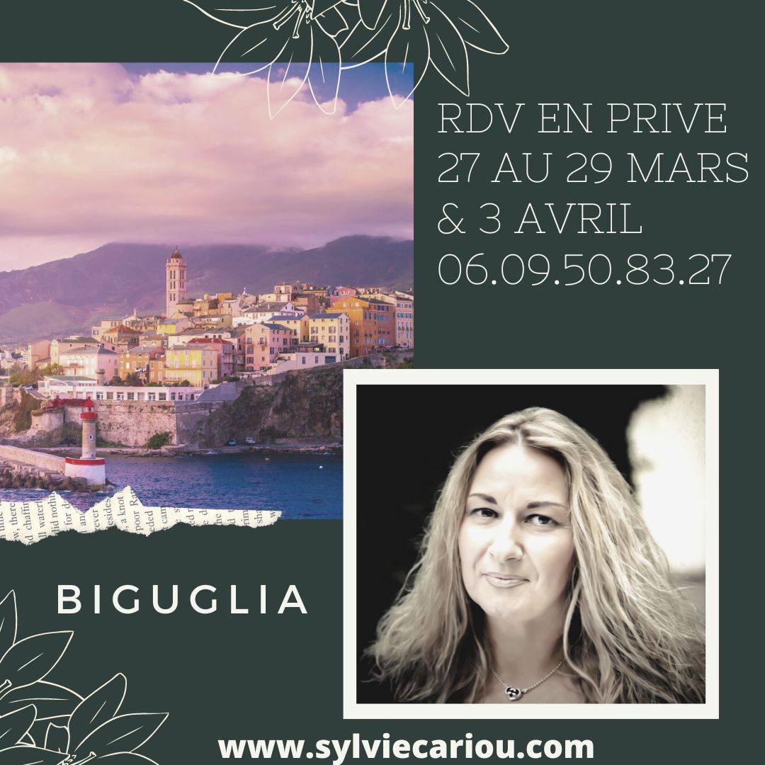 Sylvie Cariou 2023 Consultations en privé Voyance Biguglia