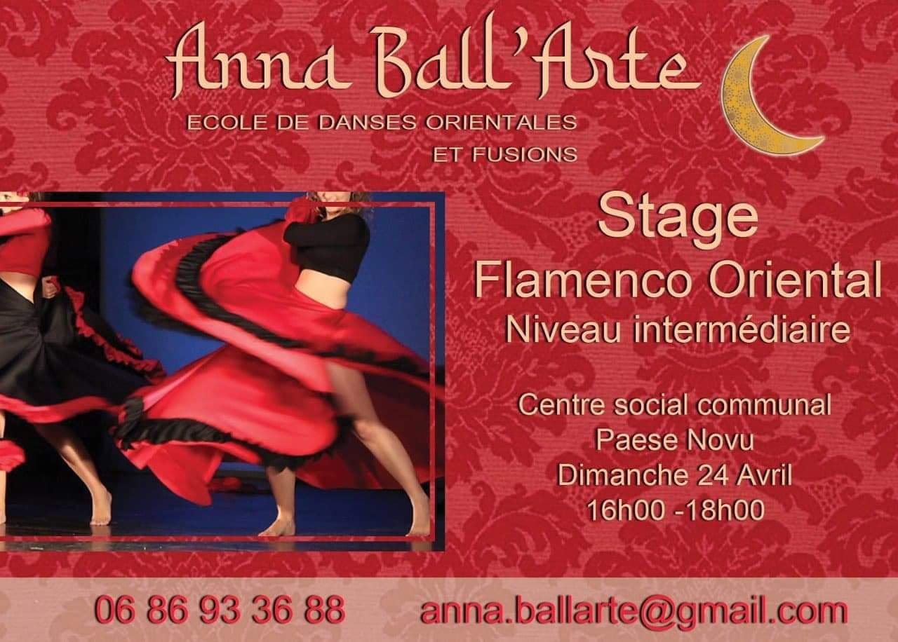 stage flamenco oriental